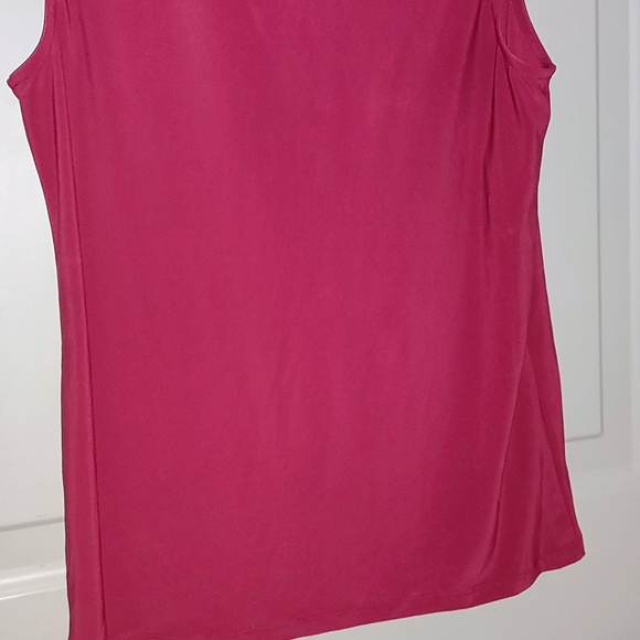 Women's Pink Sleeveless Top - Picture 3 of 5